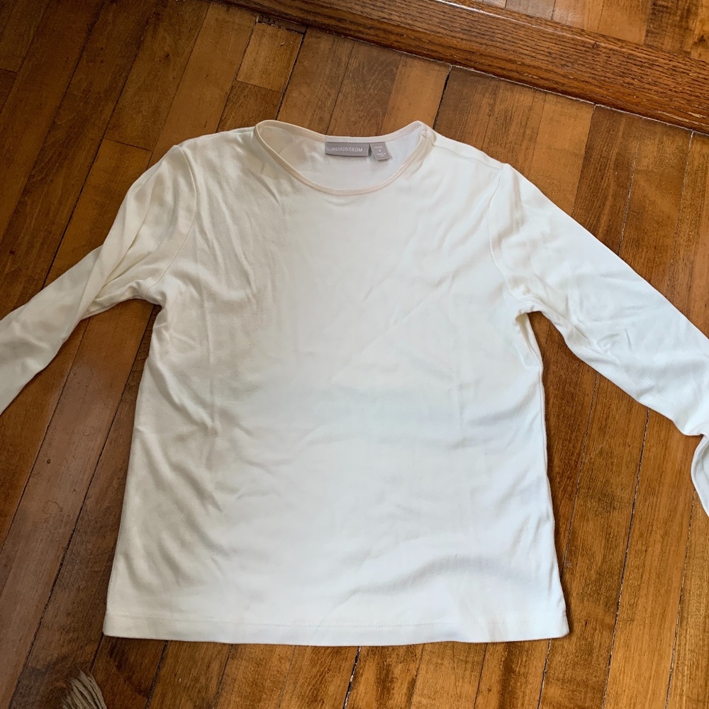 Nordstrom  cotton snd‎ rayon top. Worn once. 40 retail